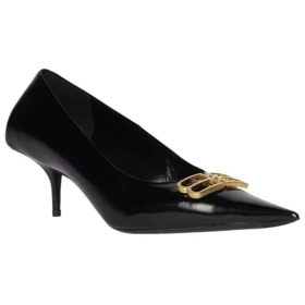 Square Knife BB 60 mm Pumps “Black Shiny Lambskin” 694739WBD821080