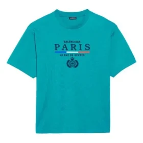 SS20 Paris Flag Regular Paris Logo T-shirt 594579TGV483640 SS20 Paris Flag Regular Paris Logo T-shirt 594579TGV483640