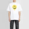 SS21 Drip Peace Large Fit Smile-print Casual GS Hvid 641675TKVA18639