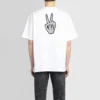 SS21 Drip Peace Large Fit Smile-print Casual GS Hvid 641675TKVA18639
