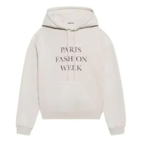 SS21 Fashion Week Shrunk hættetrøje, grå 657683TKV852984
