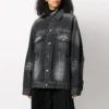 SS21 Logo Casual ensfarvet langærmet jakke, sort 620746TIW435720