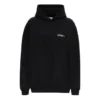 SS21 Logo-hettetrøje i bomuld »Black« 620947TKV871070