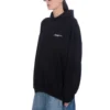 SS21 Logo-hettetrøje i bomuld »Black« 620947TKV871070
