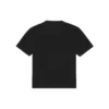 SS21 Logo-mønster, rund hals, korte ærmer, unisex, sort 641655TKV711069
