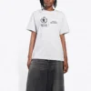 SS21 Logo-T-shirt med rund hals, grå 612965THV841167