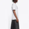 SS21 Logo-T-shirt med rund hals, grå 612965THV841167