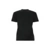 SS21 Logo T-shirt med rund hals og korte ærmer, sort 612964TJV871070