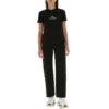 SS21 Logo-tryk Bomuld Sort 612964TJVD91034