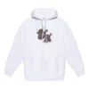 SS21 med små mønstre og tegneserieprint, unisex, hvid, 578135TJVE69000