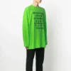 SS21 Print Crew til mænd, grøn 641667TJVI34162