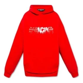 SS22 Logo-hettetrøje “Rød” 674986TLVF26407