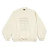 SS24-logo med noder-sweater “Beige” 699212TMVO69069