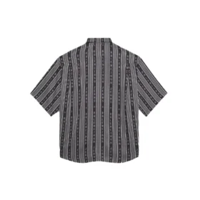 Stribet “Balenciaga Jeans”-skjorte “Grå Sort” 647354TKL321269