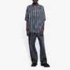 Stribet “Balenciaga Jeans”-skjorte “Grå Sort” 647354TKL321269