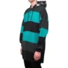 Stribet oversized Hættetrøje “Green Black” 556137TDV325567
