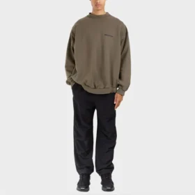 Strike 1917 Crewneck-trøje, oversized “Khaki” 699212TMVH22930