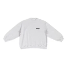 Strike 1917 Oversized sweater med rund hals “Light Grey” 699212TMVH21023