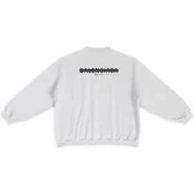 Strike 1917 Oversized sweater med rund hals “Light Grey” 699212TMVH21023