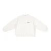 Strike 1917 Oversized sweater med rund hals “White” 699242TMVH29800