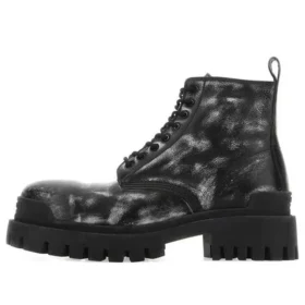 Strike ankelstøvler “Washed Out Black Leather” 589338WBEF19010