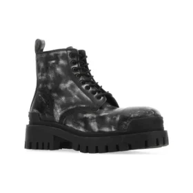 Strike ankelstøvler “Washed Out Black Leather” 589338WBEF19010