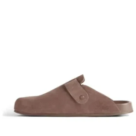 Sunday Mules “Lysbrunt ruskind af kalveskind” 761284WCGA12010