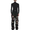 Super Destroyed Baggy Bukser “Black” 745248TBP471363