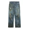 Super Destroyed Bukser “Light Blue” 745248TNW014012