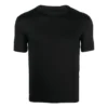 Super stram, skinnende, tætsiddende T-shirt “Black” 720458TNVI21000