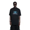Surfer-T-shirt “Black Blue” 764235TPVU61165