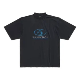 Surfer T-shirt, medium pasform “Black Blue” 764235TPVM31412