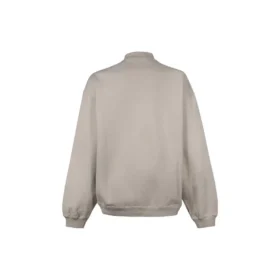 Sweatshirt med broderet logo og rund hals “Beige” 656999-TKV74-2966 Sweatshirt med broderet logo og rund hals “Beige” 656999-TKV74-2966