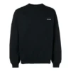 Sweatshirt med rund hals og lille kontrastlogo “Black White” 556147TYK271000