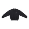 Sweatshirt med rund hals, regular fit “Black” 697869TMVF51070