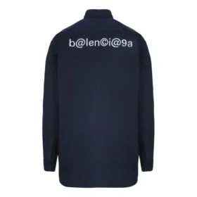 Symbolisk langærmet T-shirt “Navy” 621924TIM394100