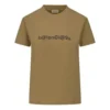 Symbolsk bryst, kreativt logo-tryk, retro, slim fit, korte ærmer 612964TIV509605