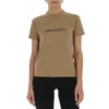Symbolsk bryst, kreativt logo-tryk, retro, slim fit, korte ærmer 612964TIV509605