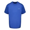 T-shirt i bomuld med lille logo-print “Blue” 556150TBV438077