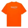 T-shirt i stor pasform “Fluo Orange” 641675TKVE87073