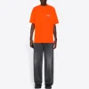 T-shirt i stor pasform “Fluo Orange” 641675TKVE87073