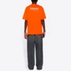 T-shirt i stor pasform “Fluo Orange” 641675TKVE87073