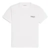 T-shirt med alfabetlogo og korte ærmer “White” 612964TIV529040