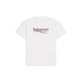 T-shirt med alfabetlogo og korte ærmer “White” 612964TIV529040