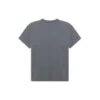 T-shirt med bandportræt og logo, retro, korte ærmer, grå 612965TIV471404