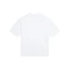 T-shirt med bandportræt og trykt logo, retro, kortærmet, “White” 612965TIV479000