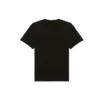 T-shirt med bandportræt-print, logo, retro, løs pasform, korte ærmer, unisex, sort 612966TIVA11000