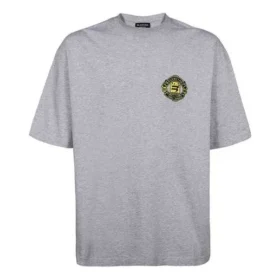 T-shirt med Crest-logo “Grey” 612966TLV611300