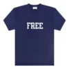 T-shirt med gratis logo “Navy” 612965TKVD33967