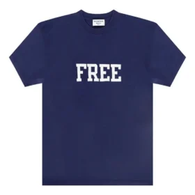 T-shirt med gratis logo “Navy” 612965TKVD33967